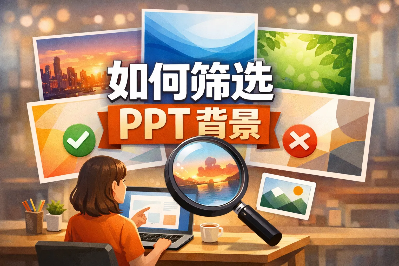 如何筛选ppt背景