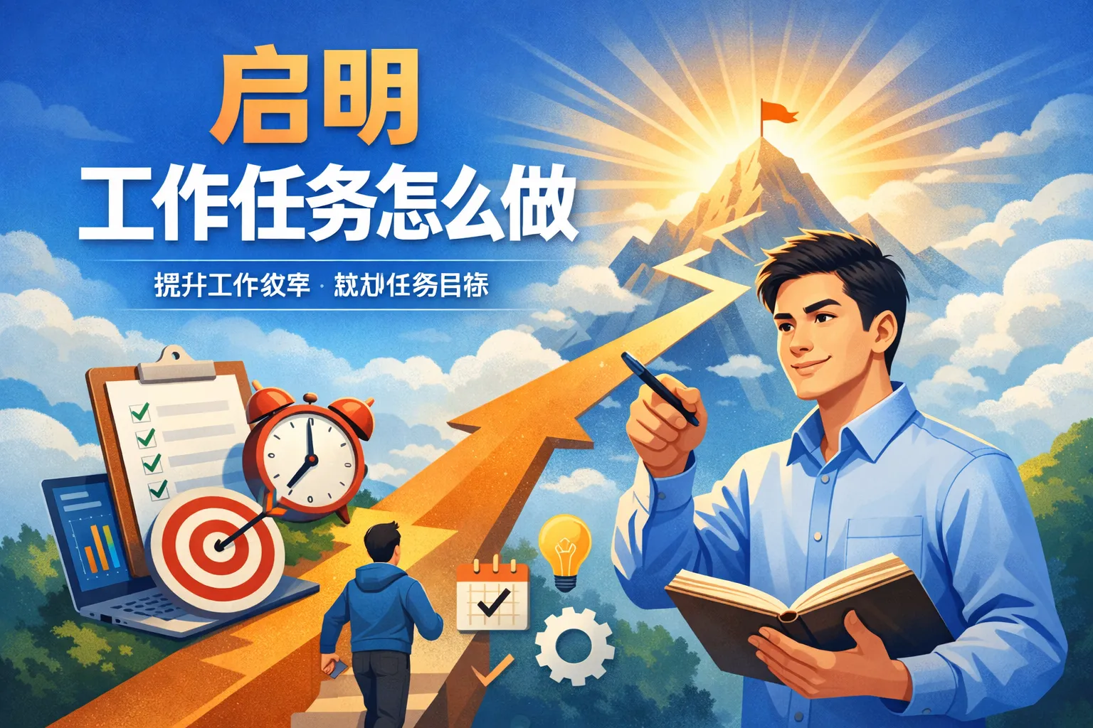 启明工作任务怎么做