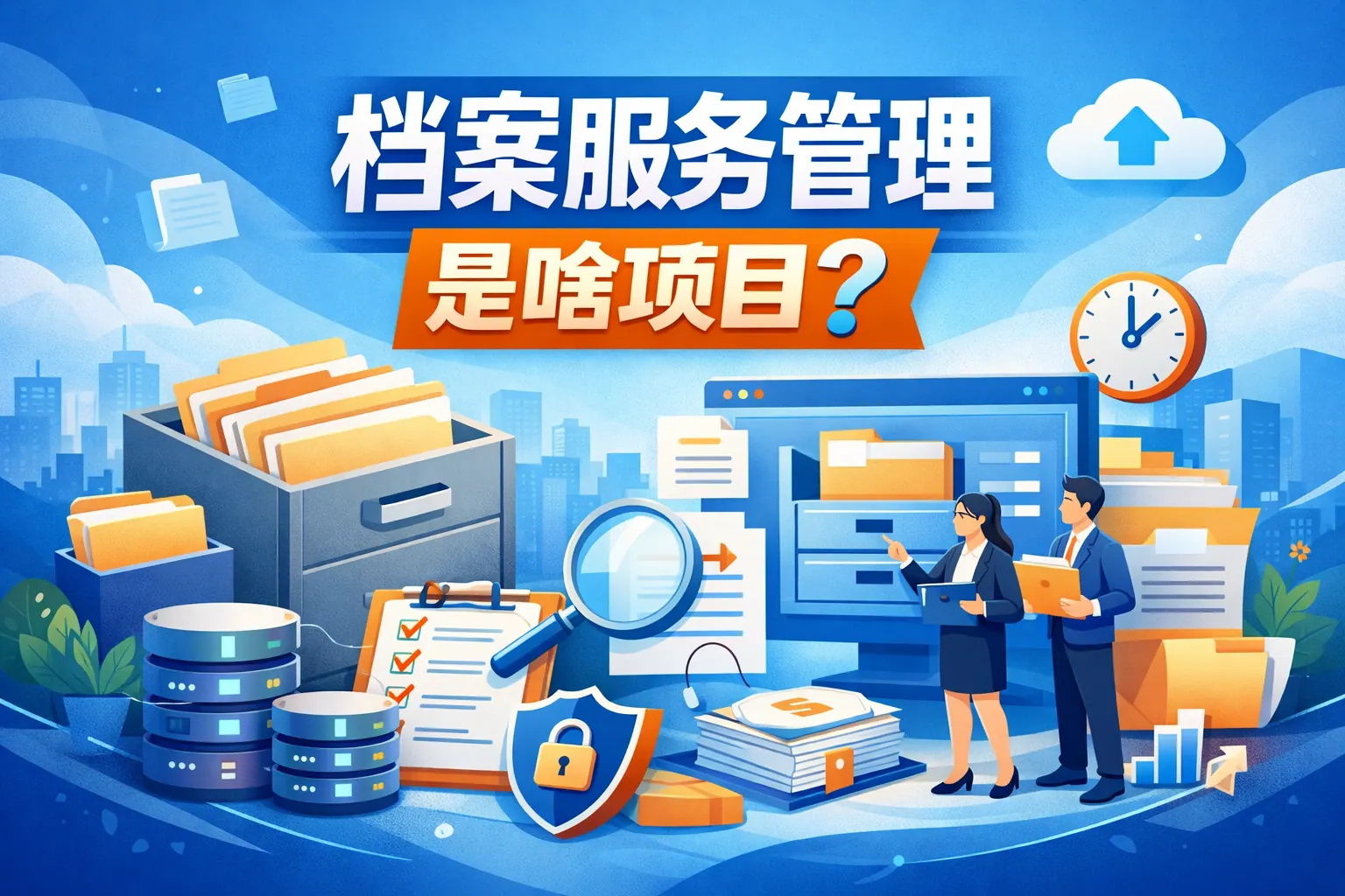 档案服务管理是啥项目