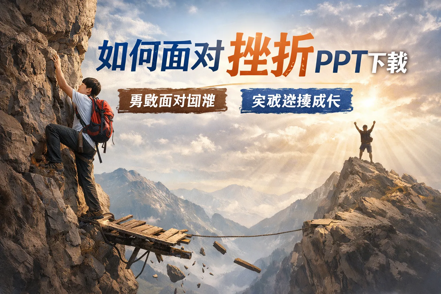 如何面对挫折ppt下载