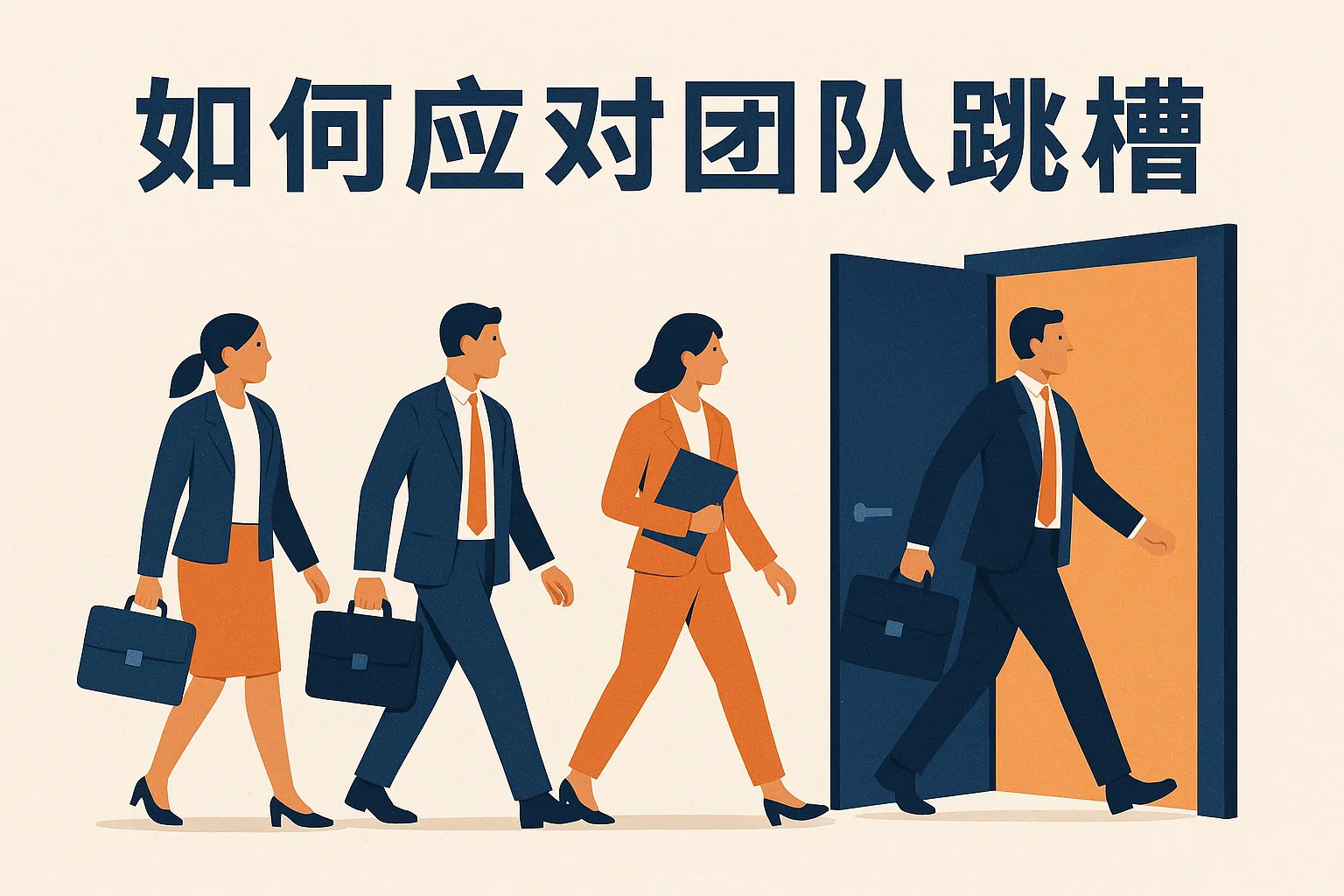 如何应对团队跳槽