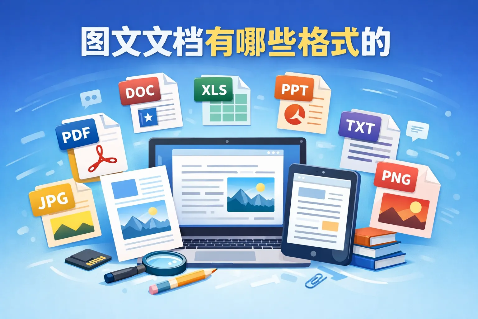 图文文档有哪些格式的