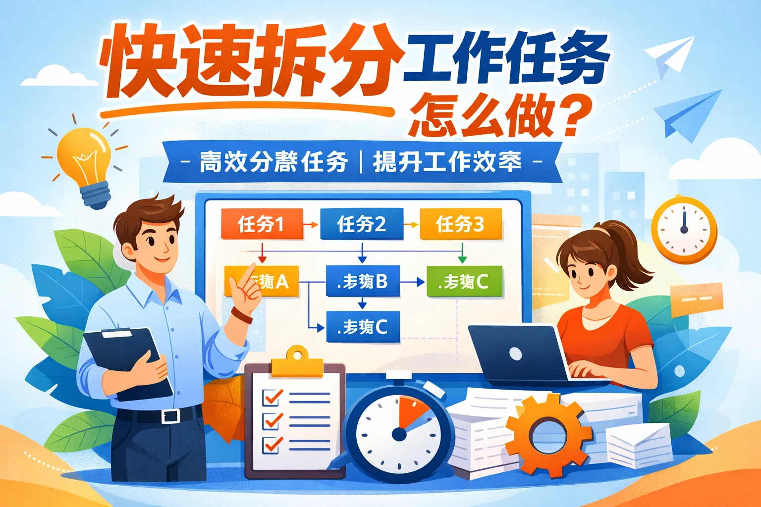 快速拆分工作任务怎么做