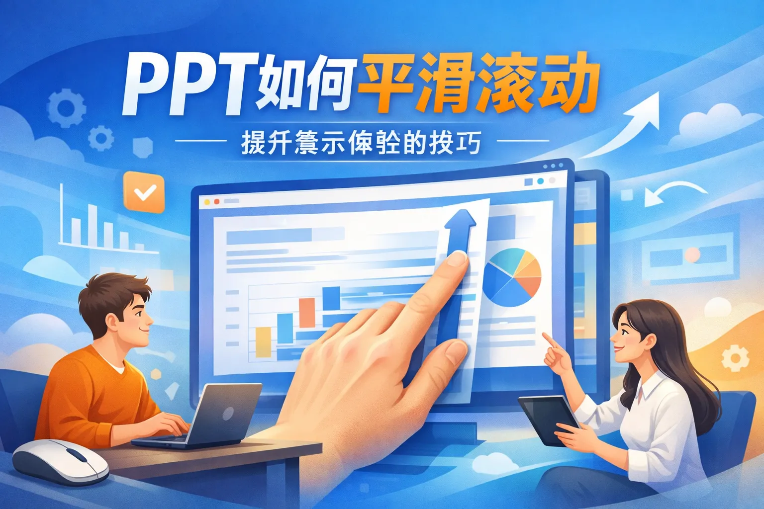 ppt如何平滑滚动
