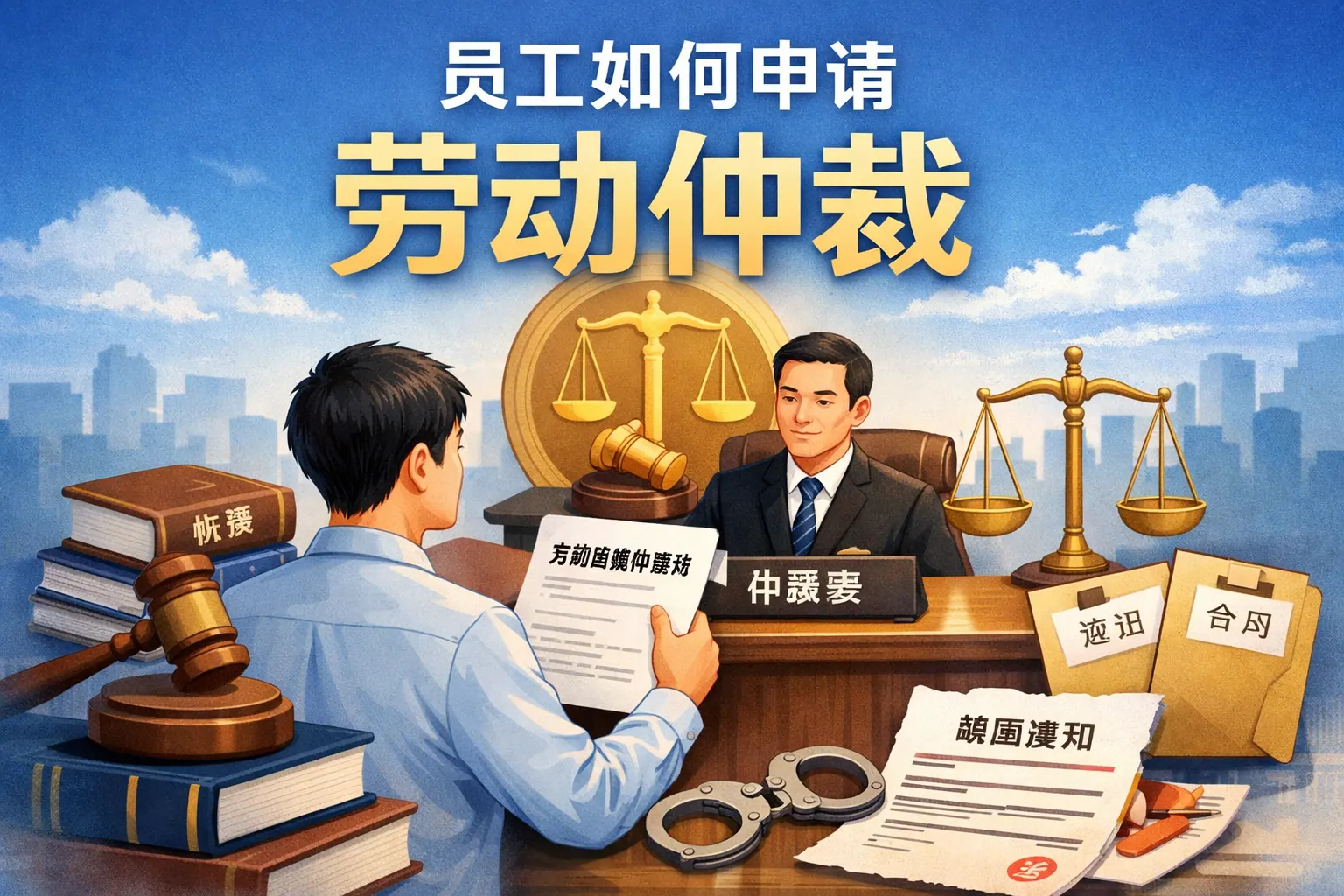 员工如何申请劳动仲裁