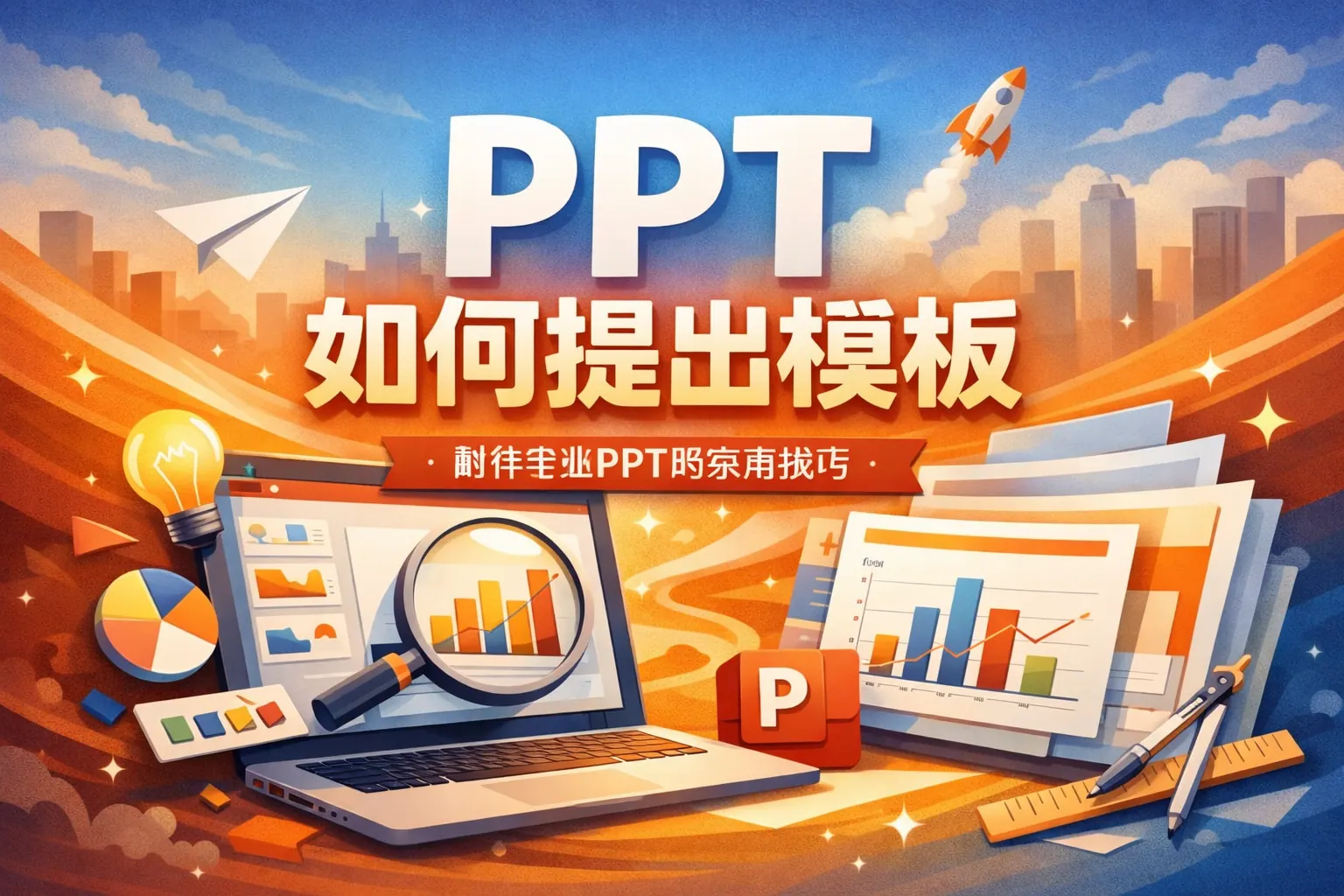 ppt如何提出模板
