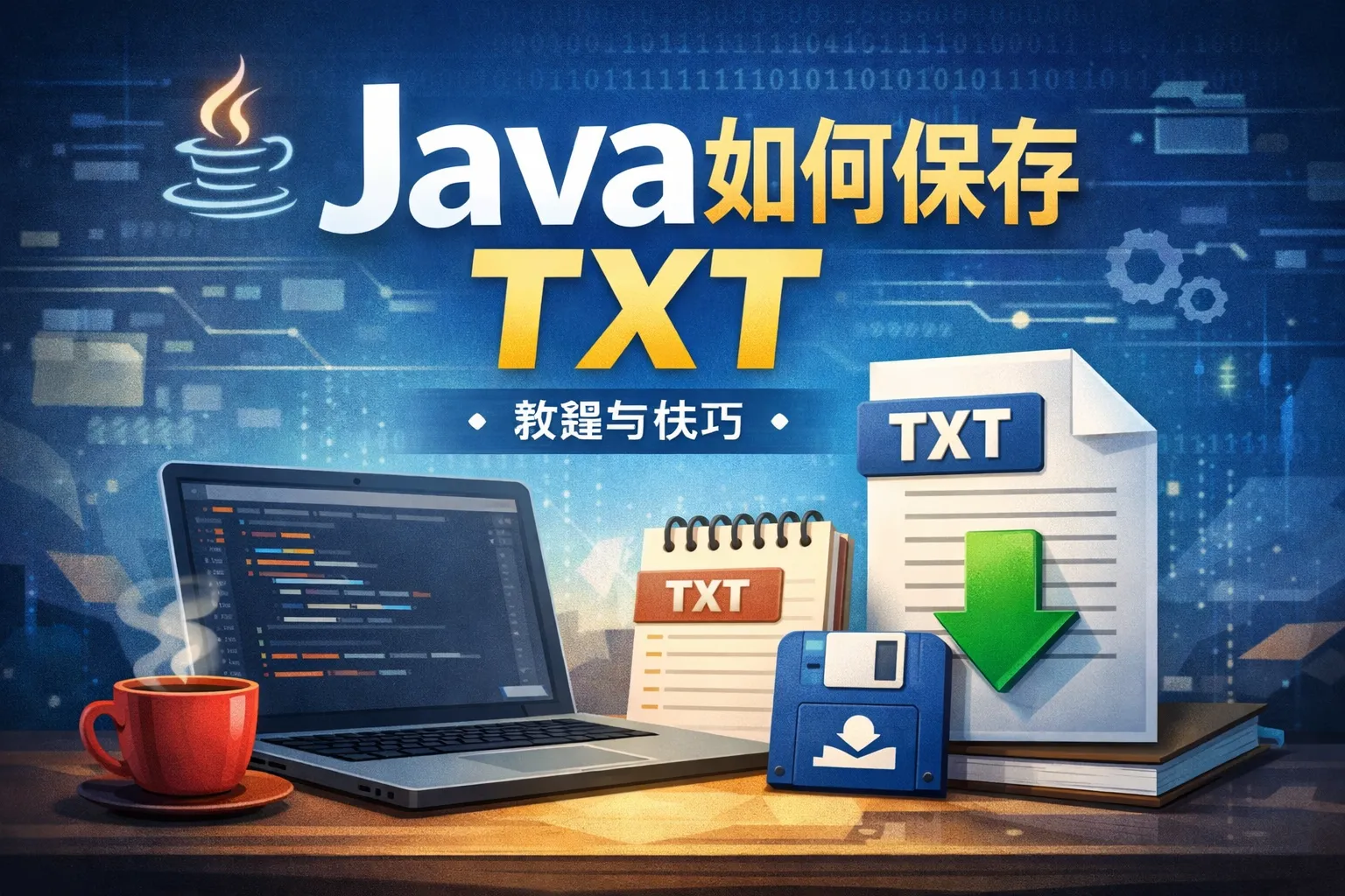 java如何保存txt