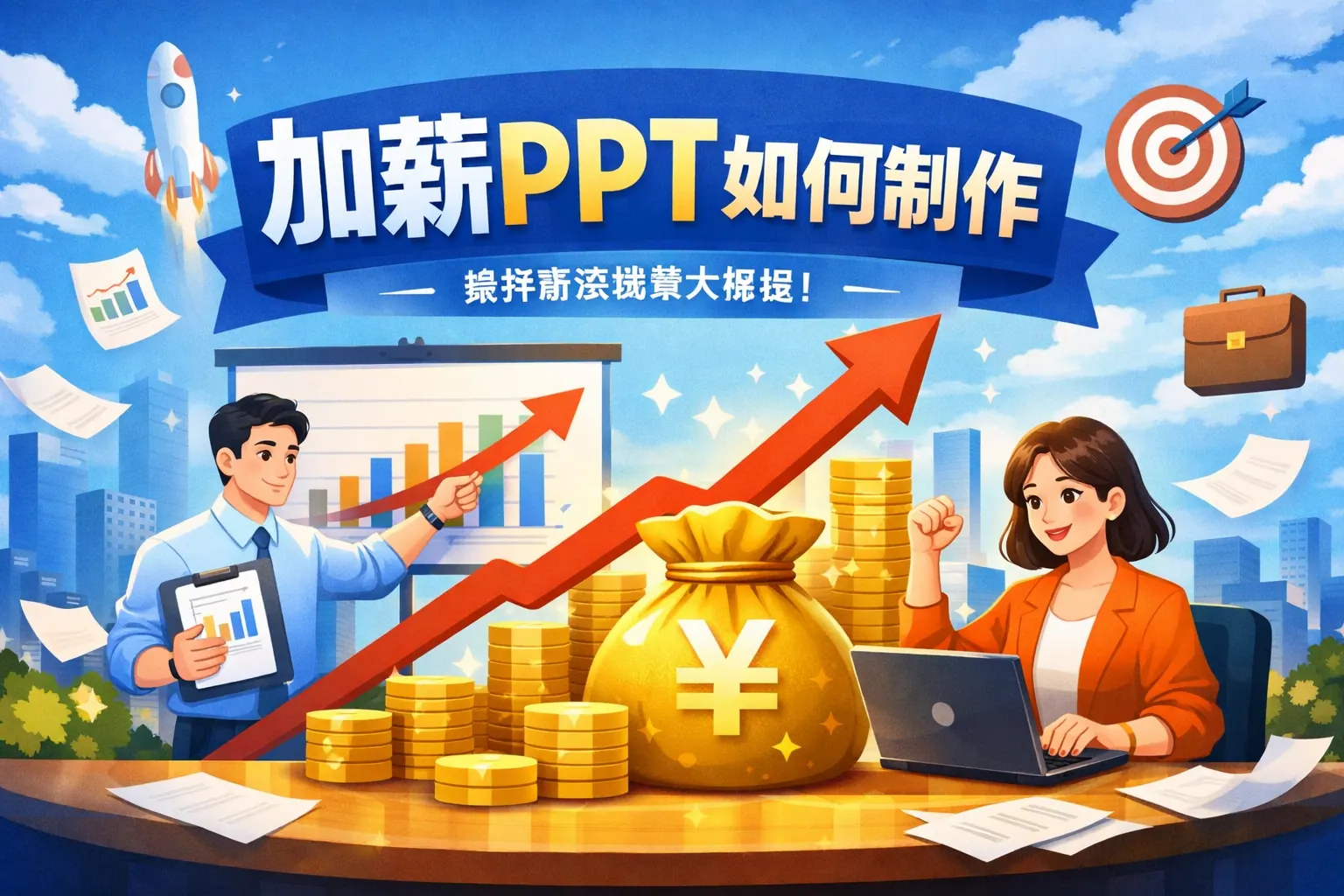 加薪ppt如何制作