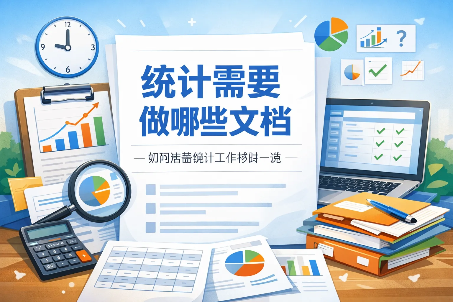 统计需要做哪些文档