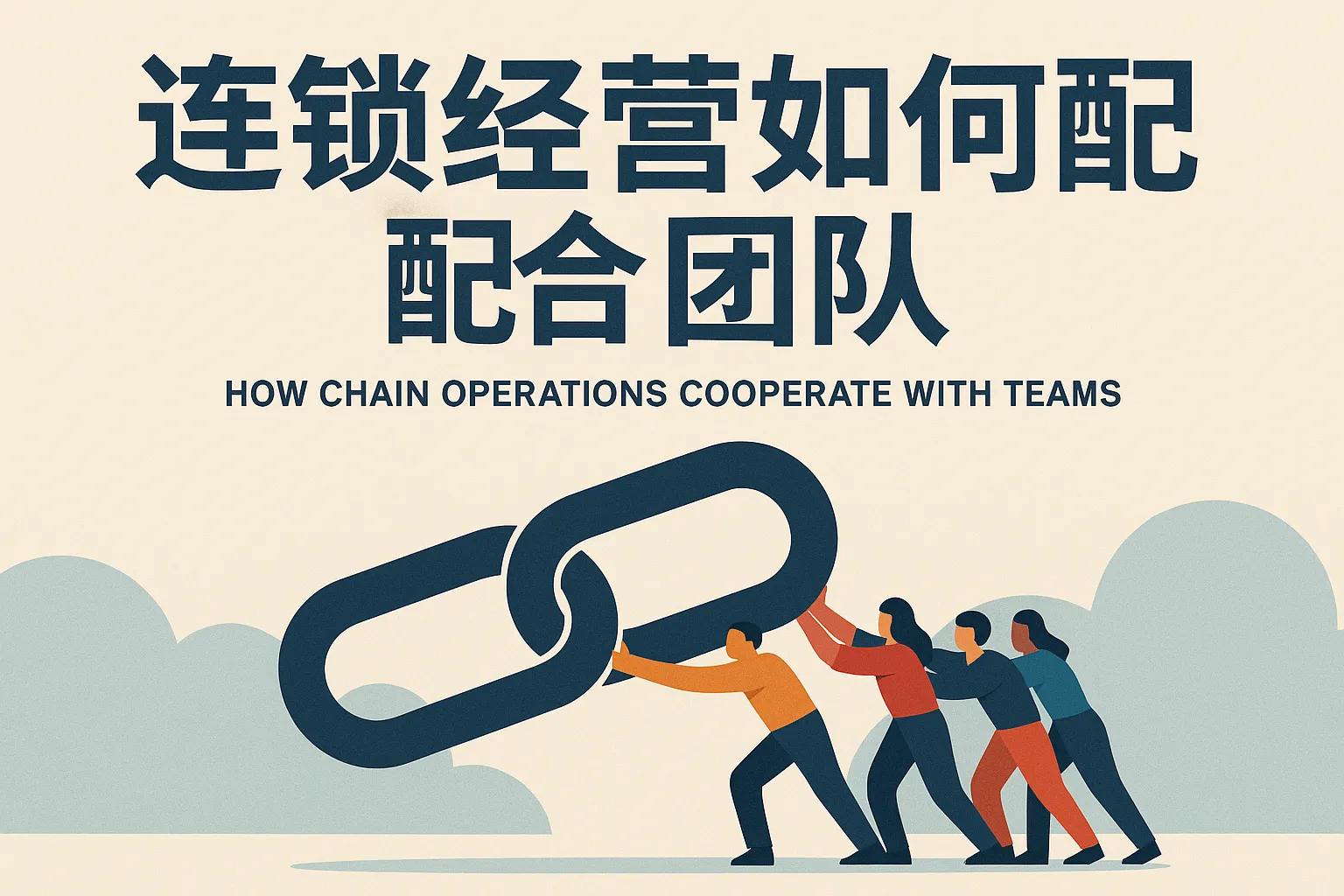 连锁经营如何配合团队