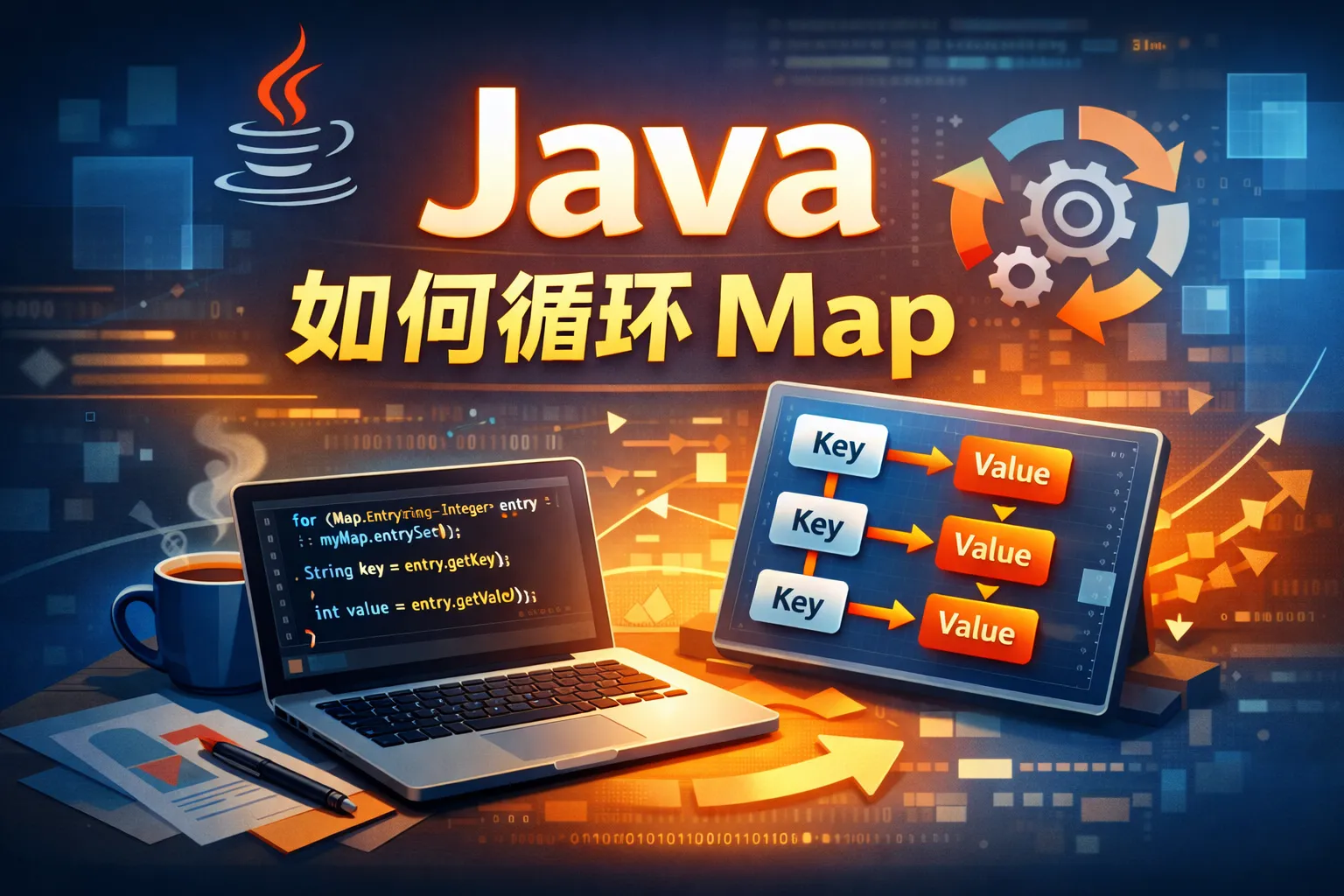 java如何循环map