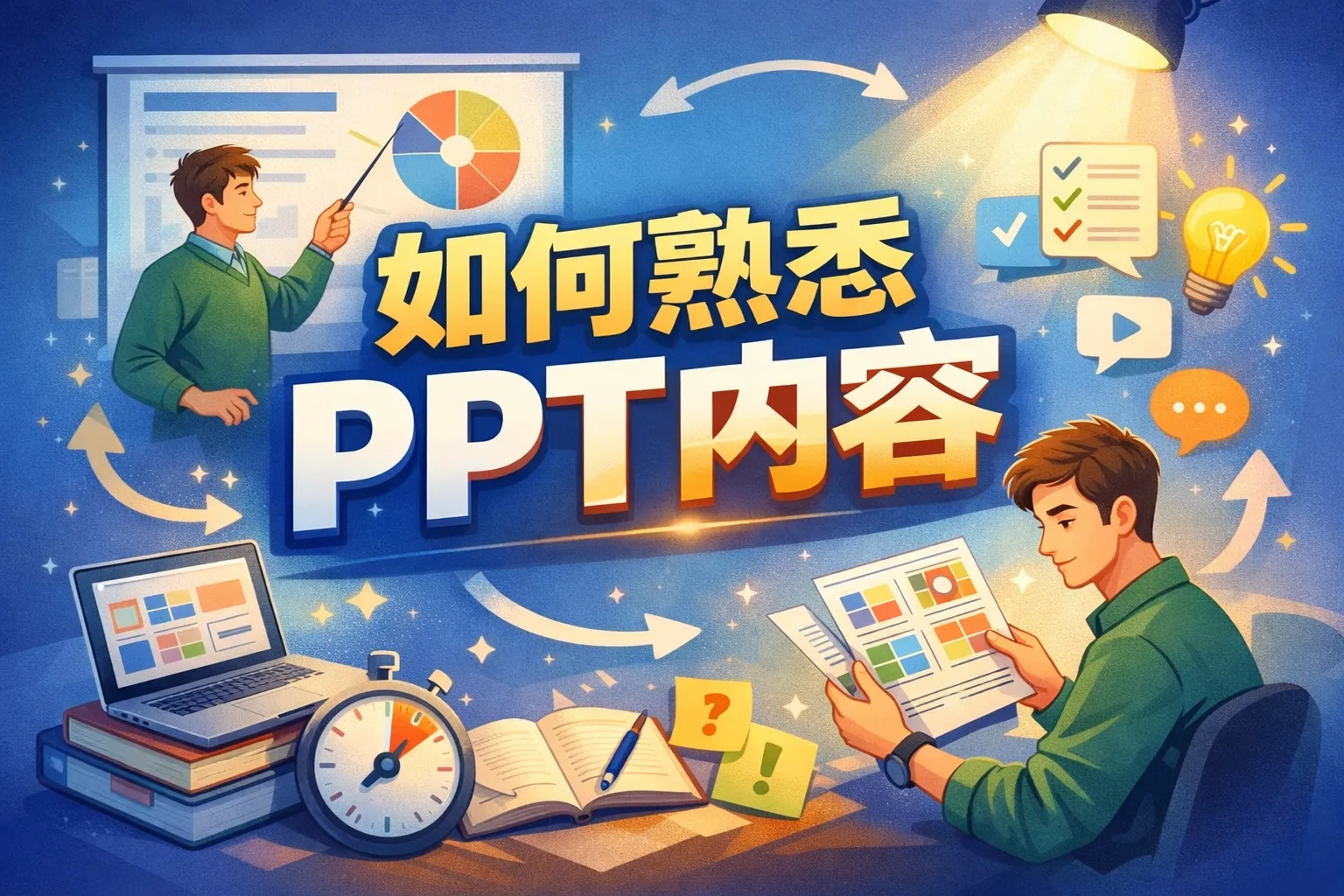 如何熟悉ppt内容