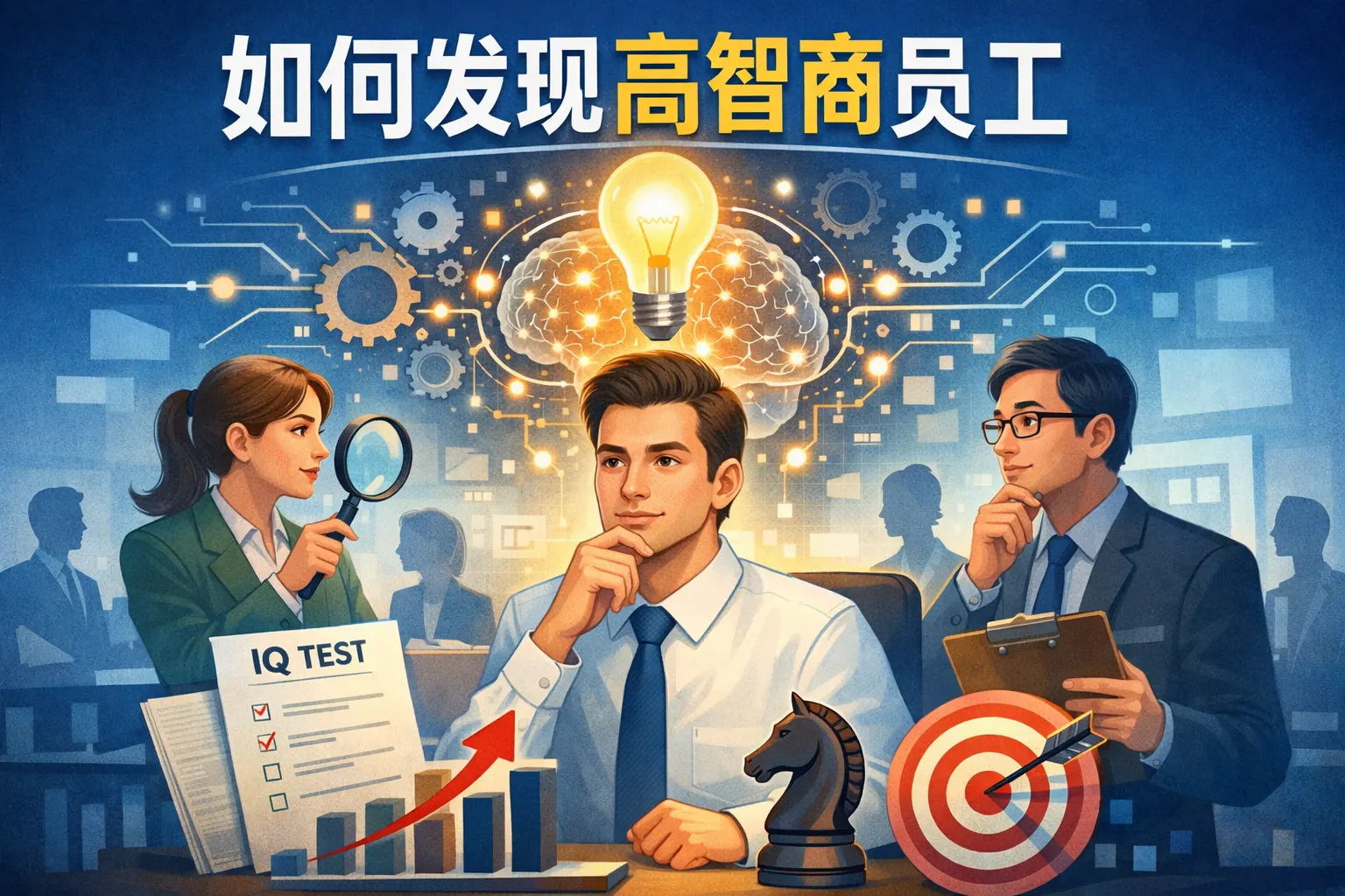 如何发现高智商员工