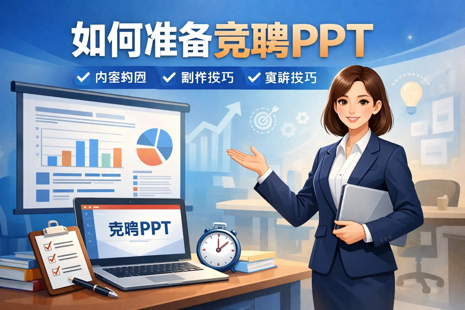 如何准备竞聘ppt