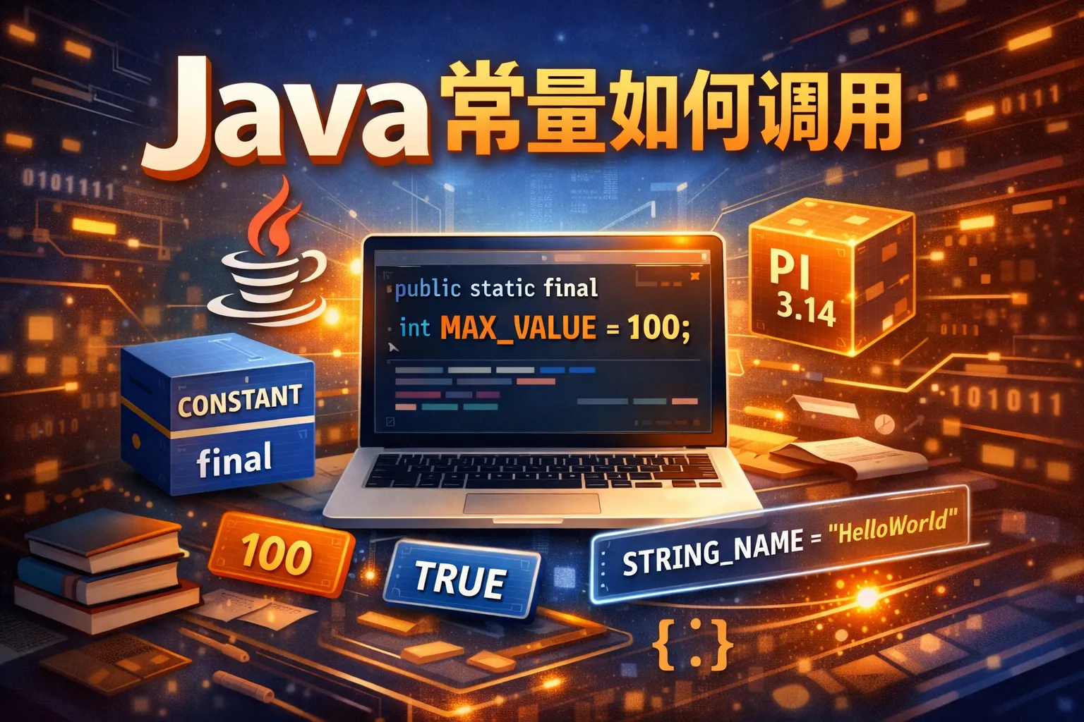 java常量如何调用