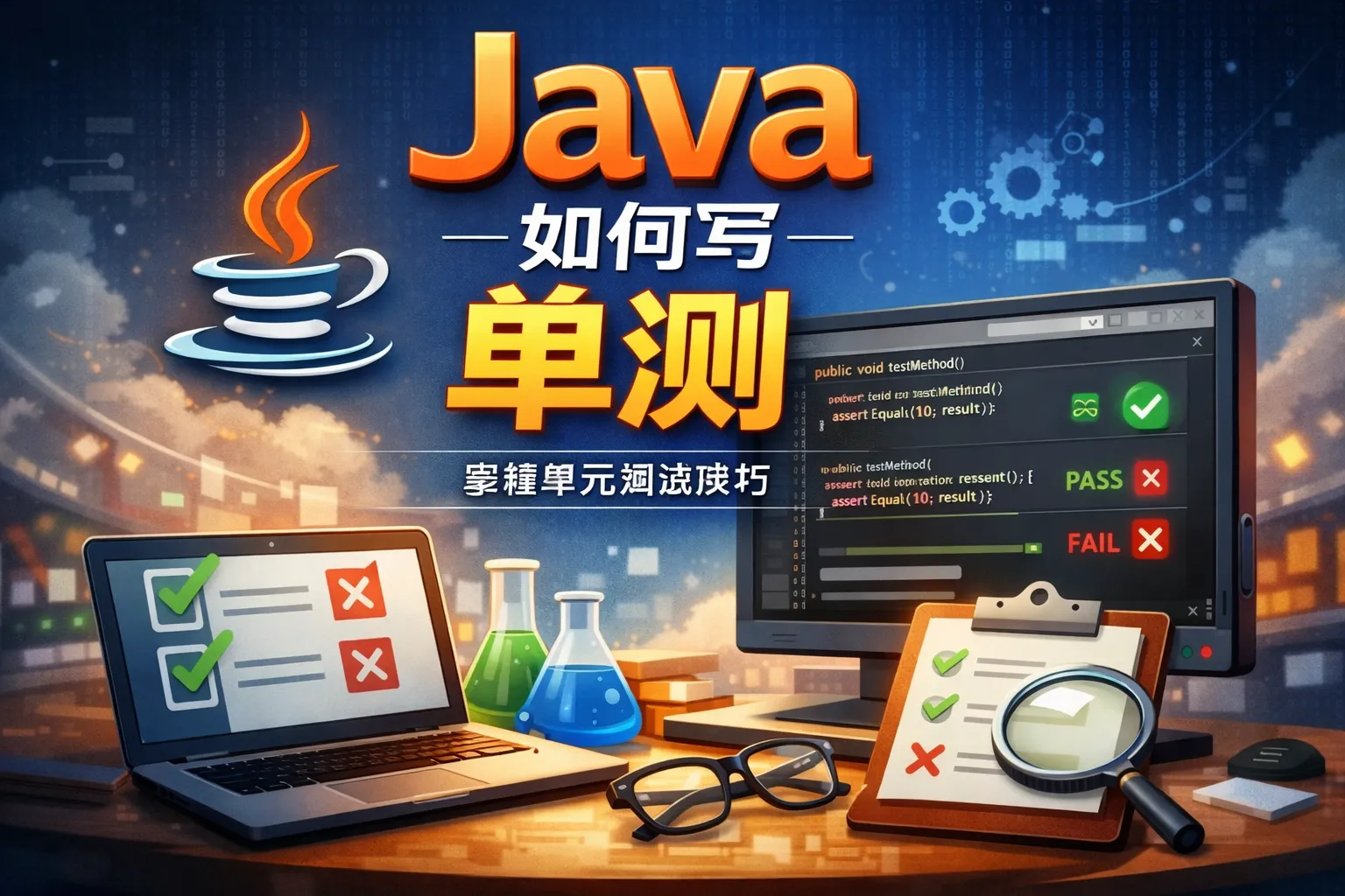 Java 如何写 单测