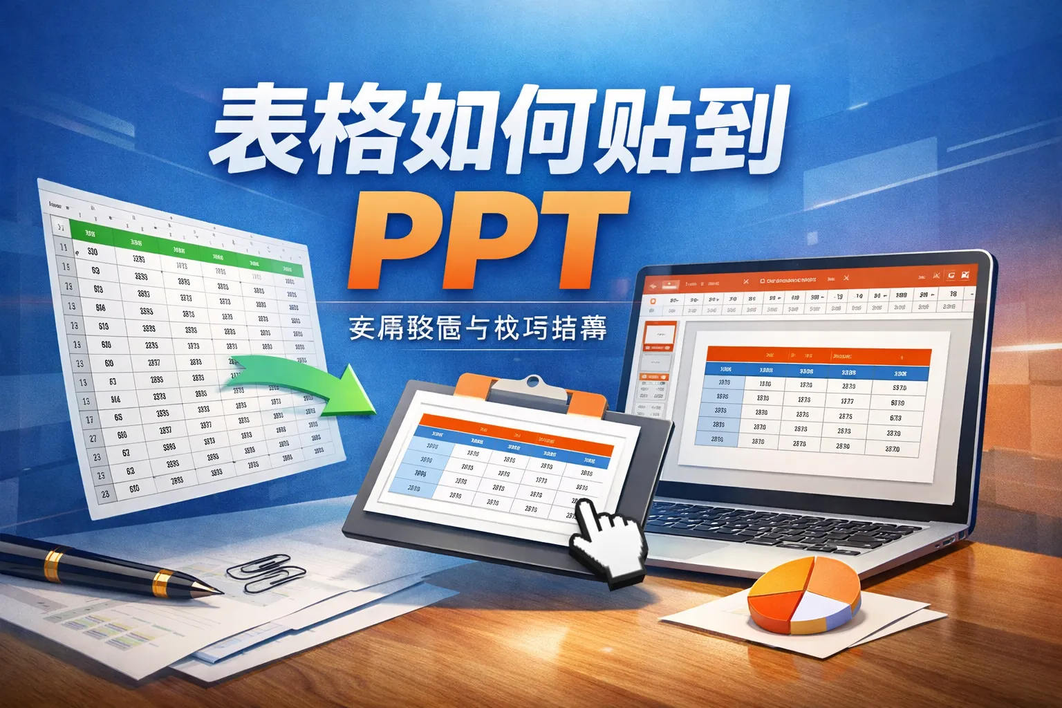 表格如何贴到ppt