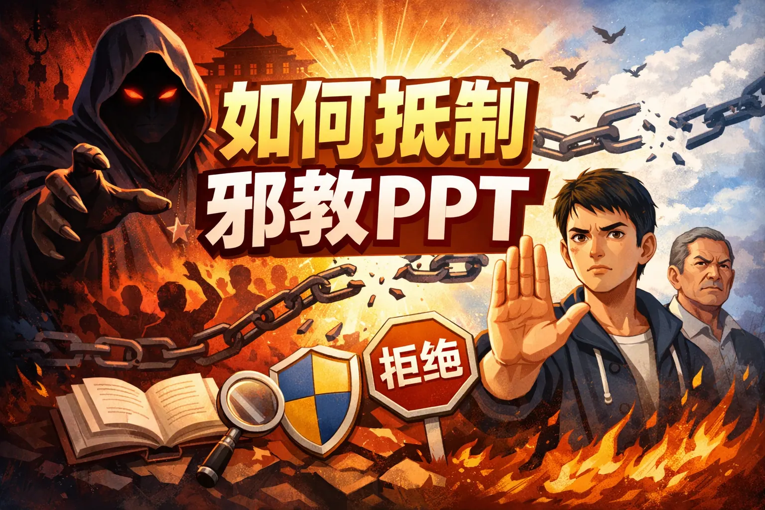 如何抵制邪教ppt