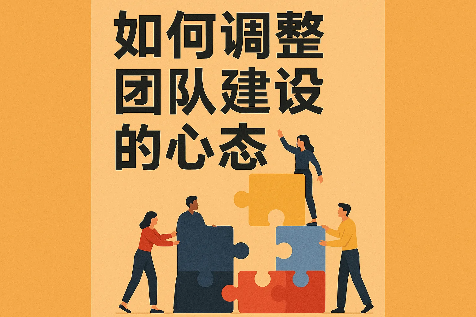 如何调整团队建设的心态
