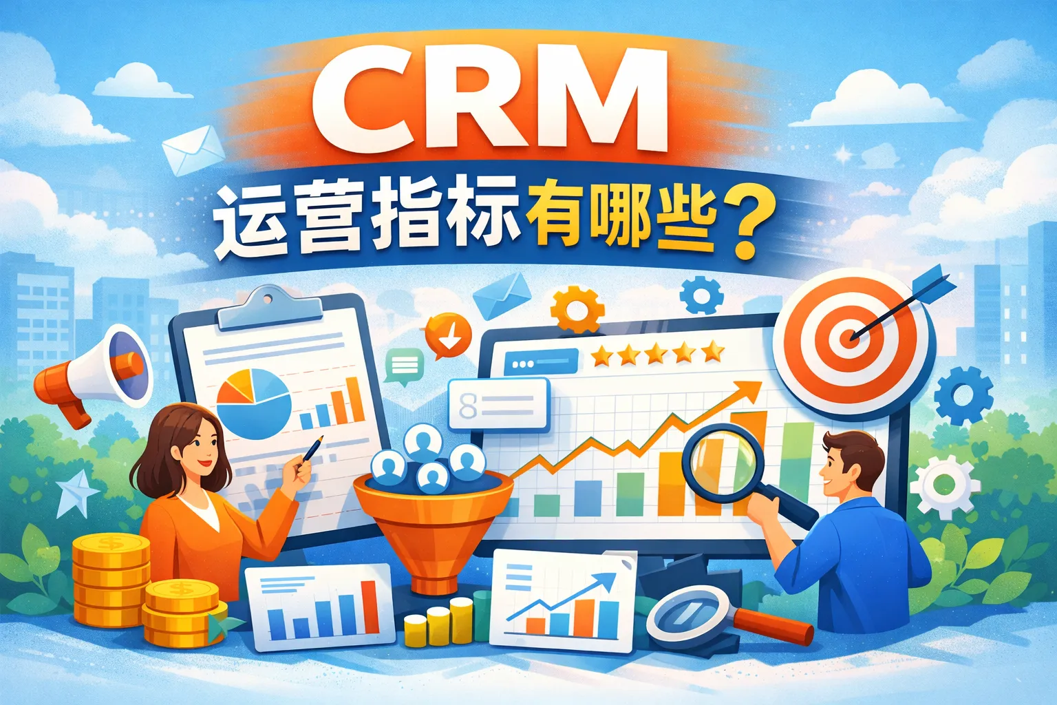 crm运营指标有哪些