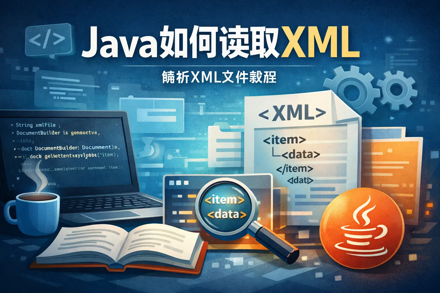 java如何读取xml