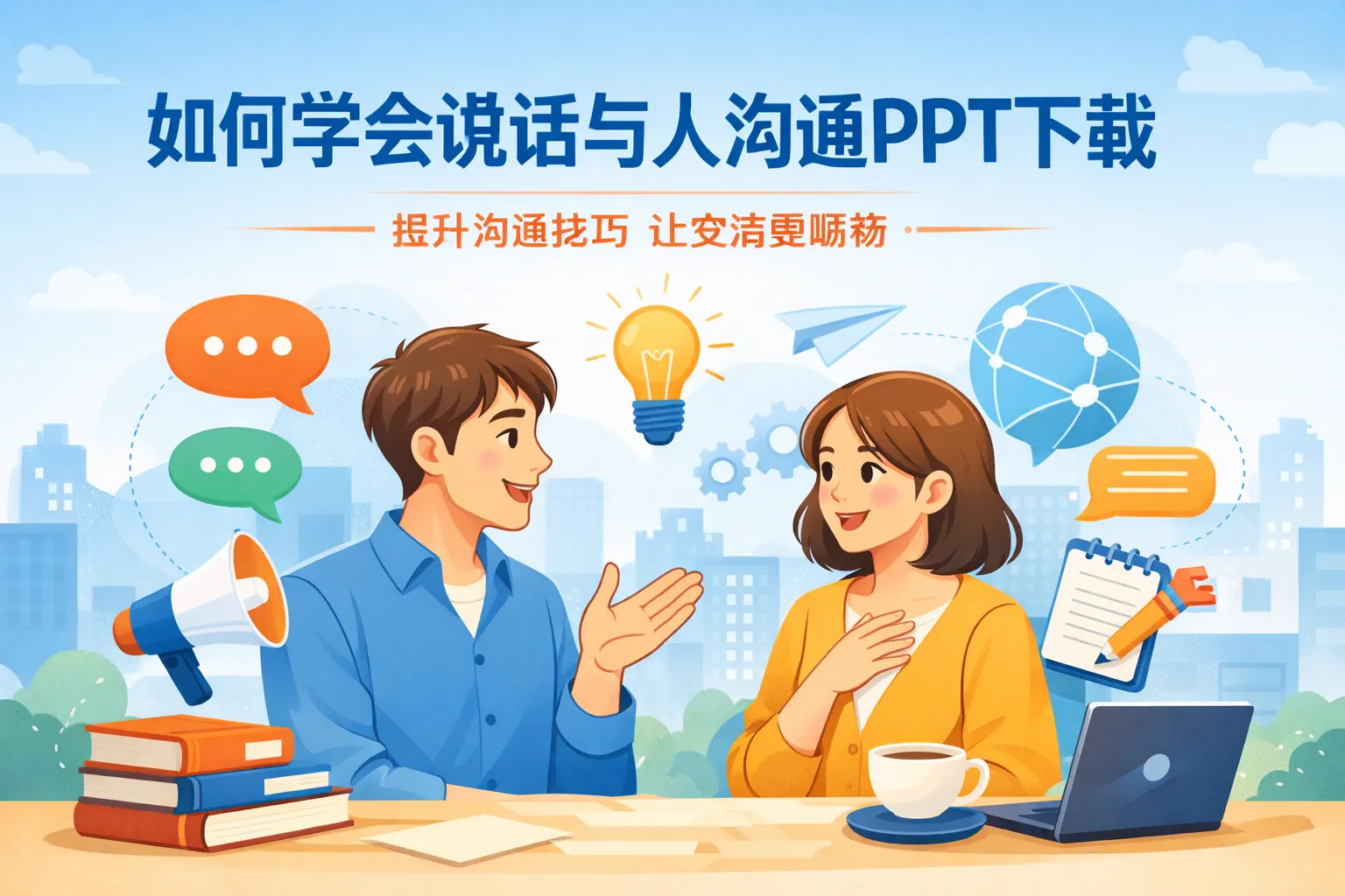 如何学会说话与人沟通ppt下载