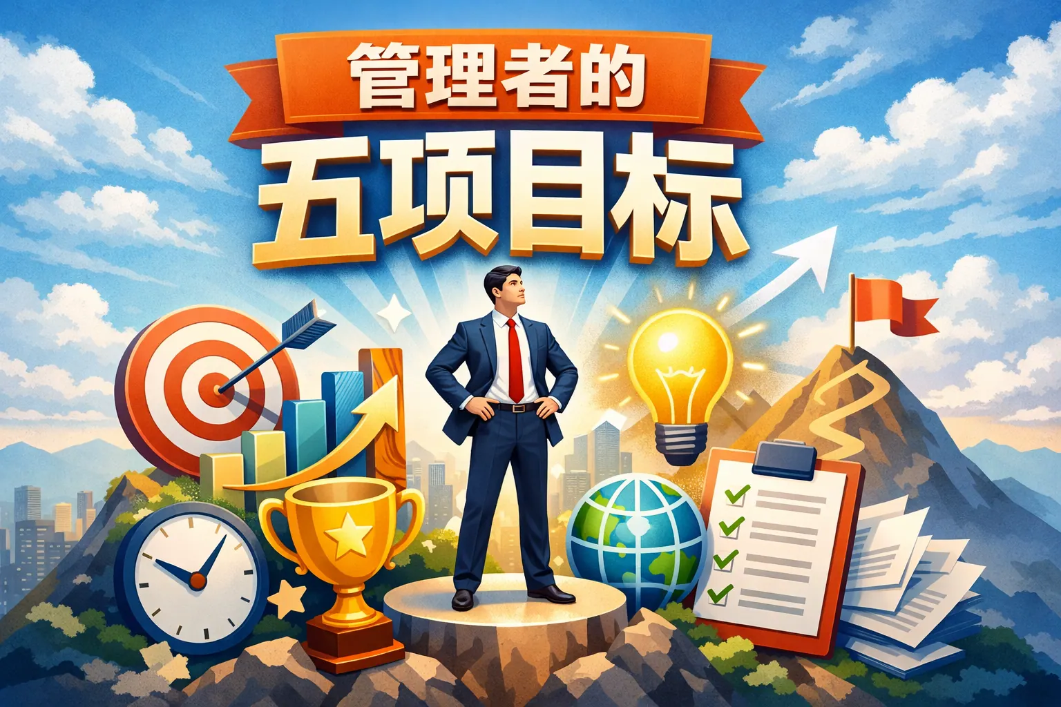 管理者的五项目标是