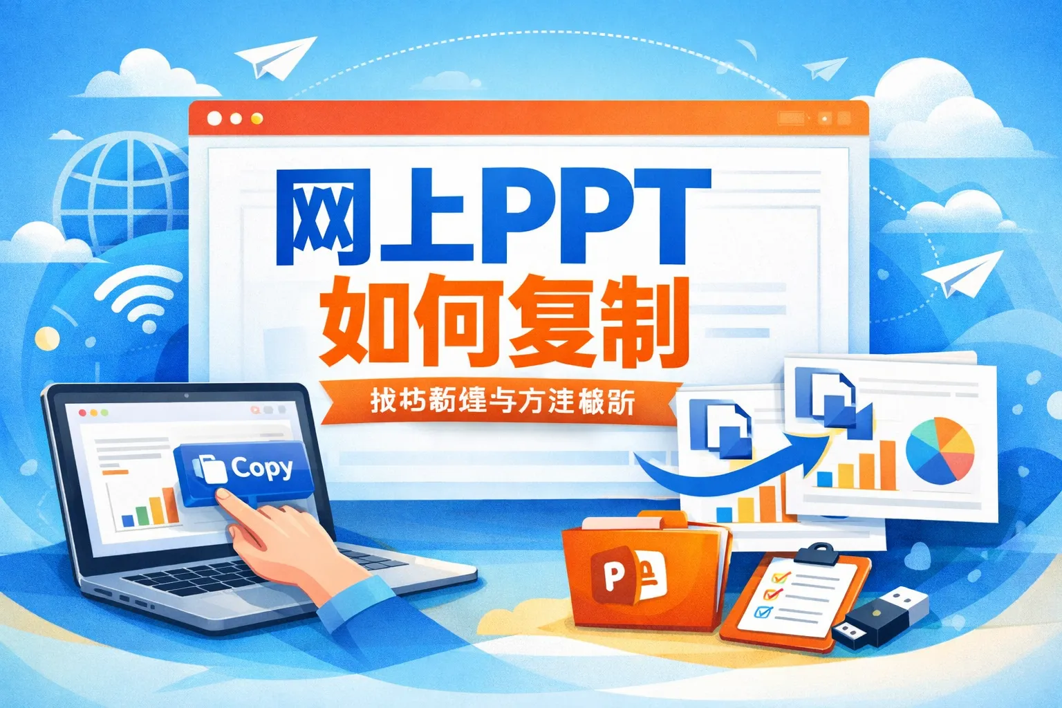 网上ppt如何复制