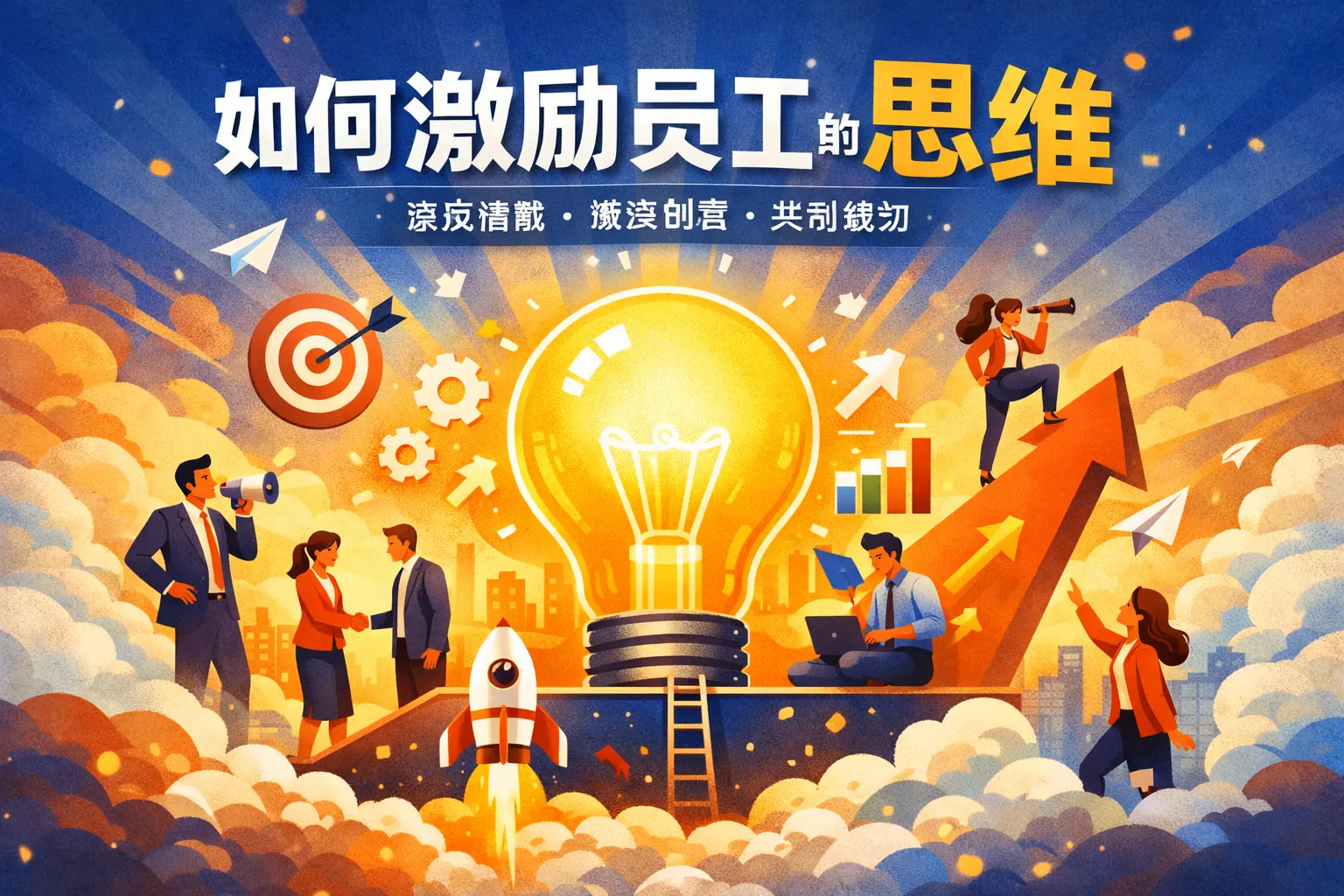 如何激励员工的思维