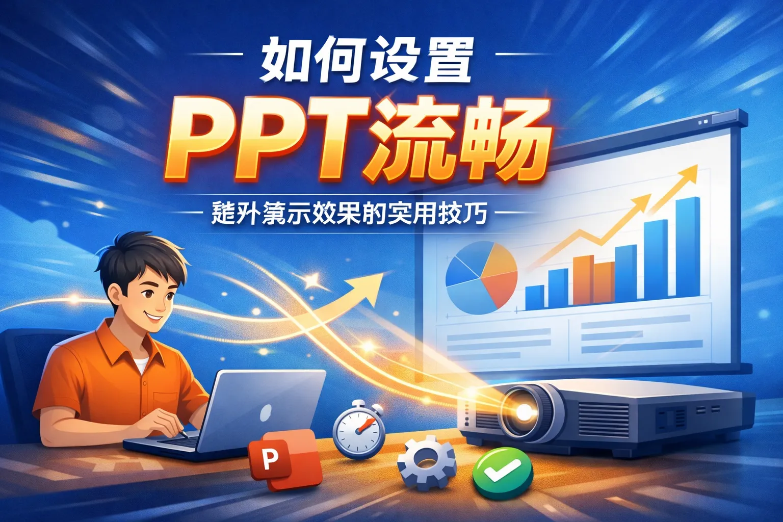 如何设置ppt流畅