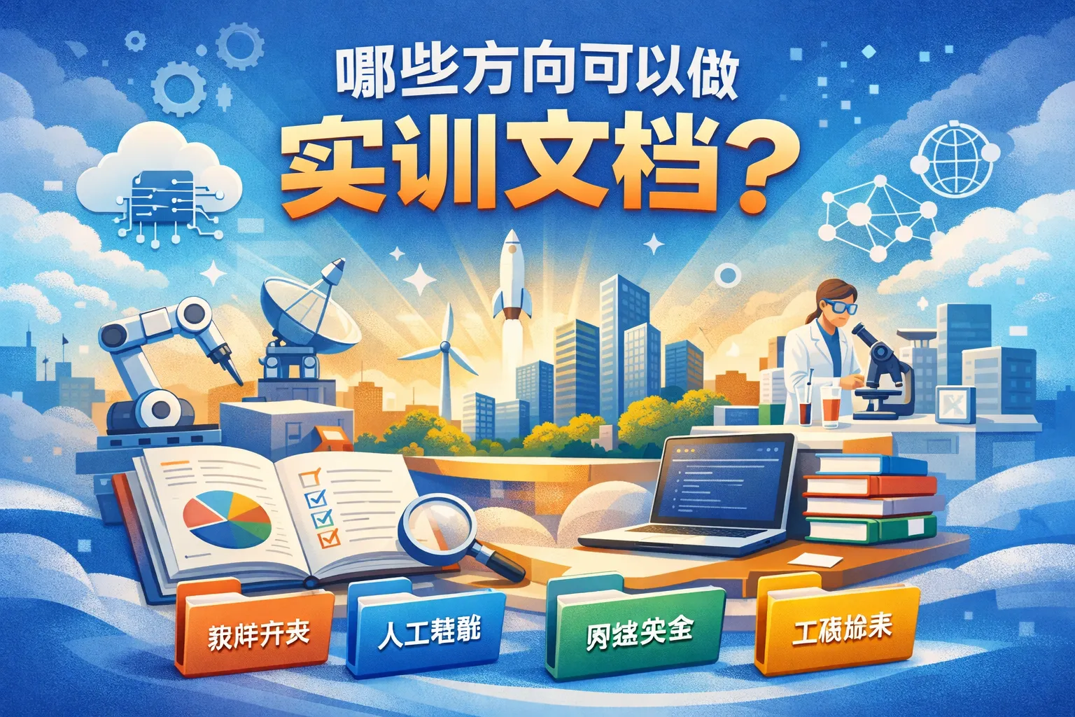 哪些方向可以做实训文档