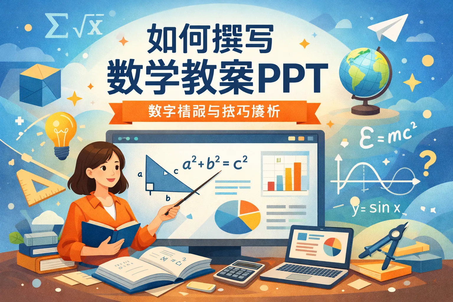 如何撰写数学教案ppt