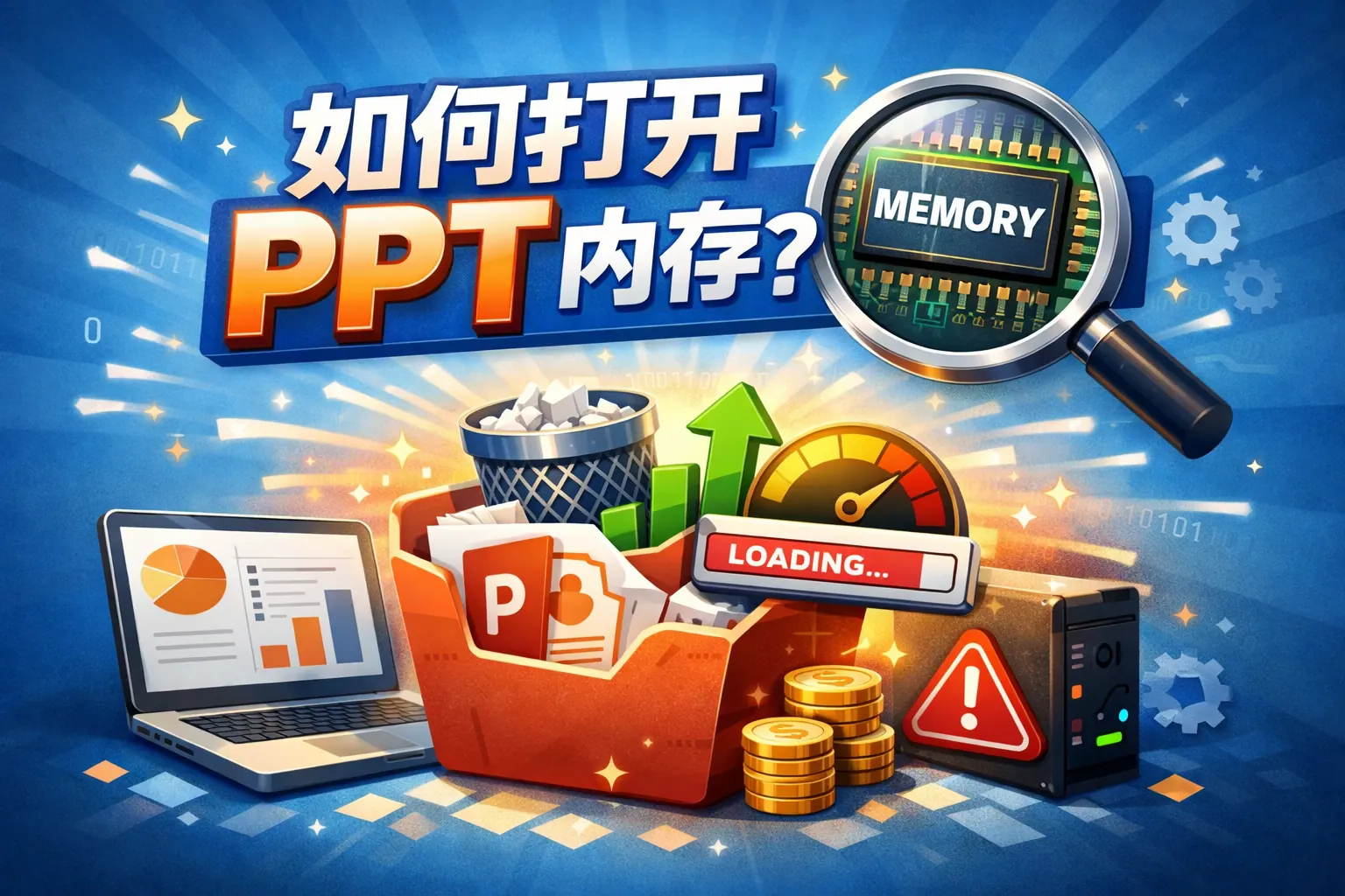 如何打开ppt内存