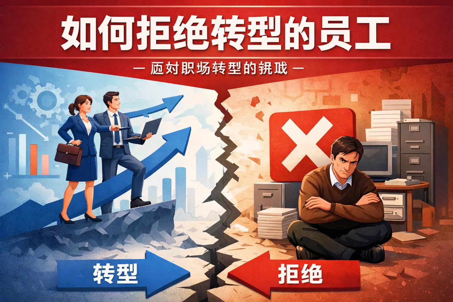 如何拒绝转型的员工