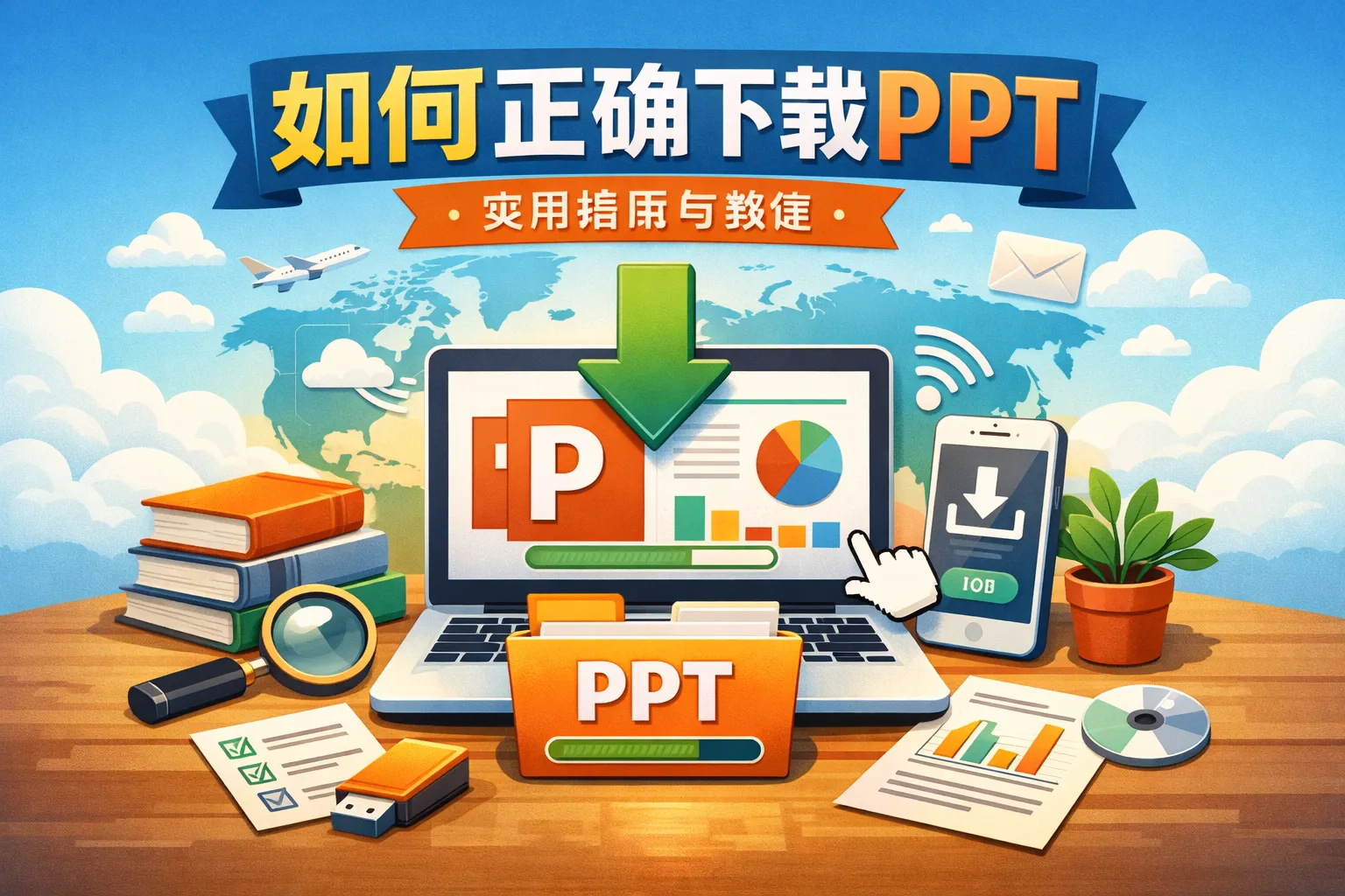 如何正确下载ppt