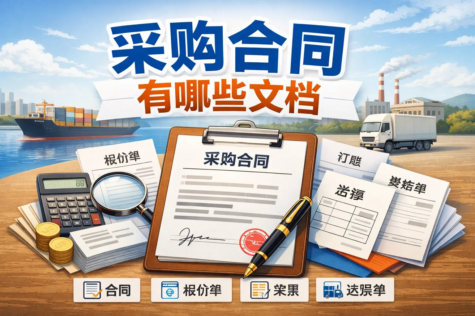 采购合同有哪些文档