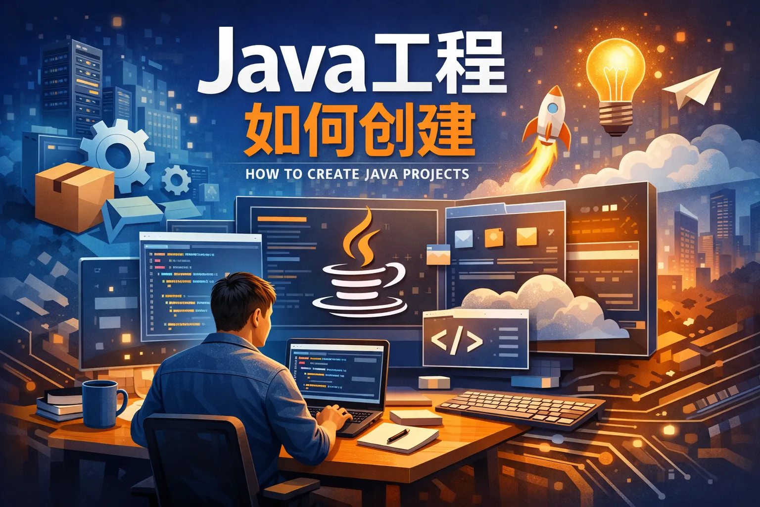 java工程如何创建