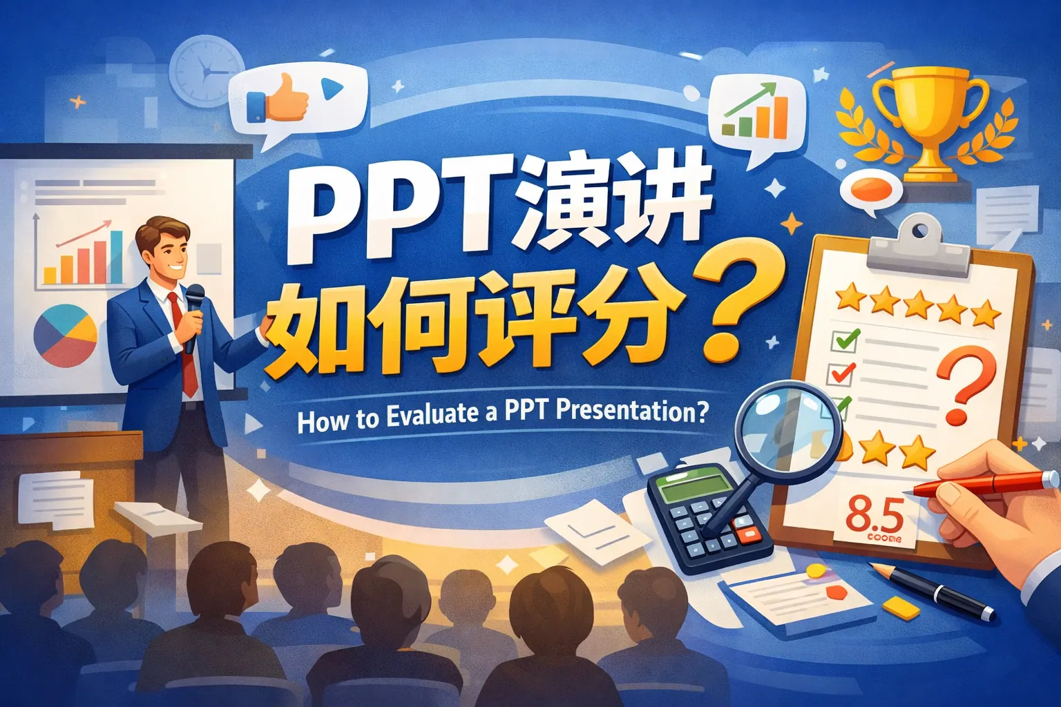 ppt演讲如何评分