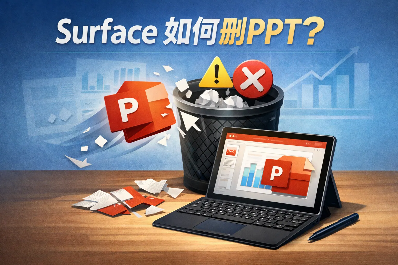 surface如何删PPT