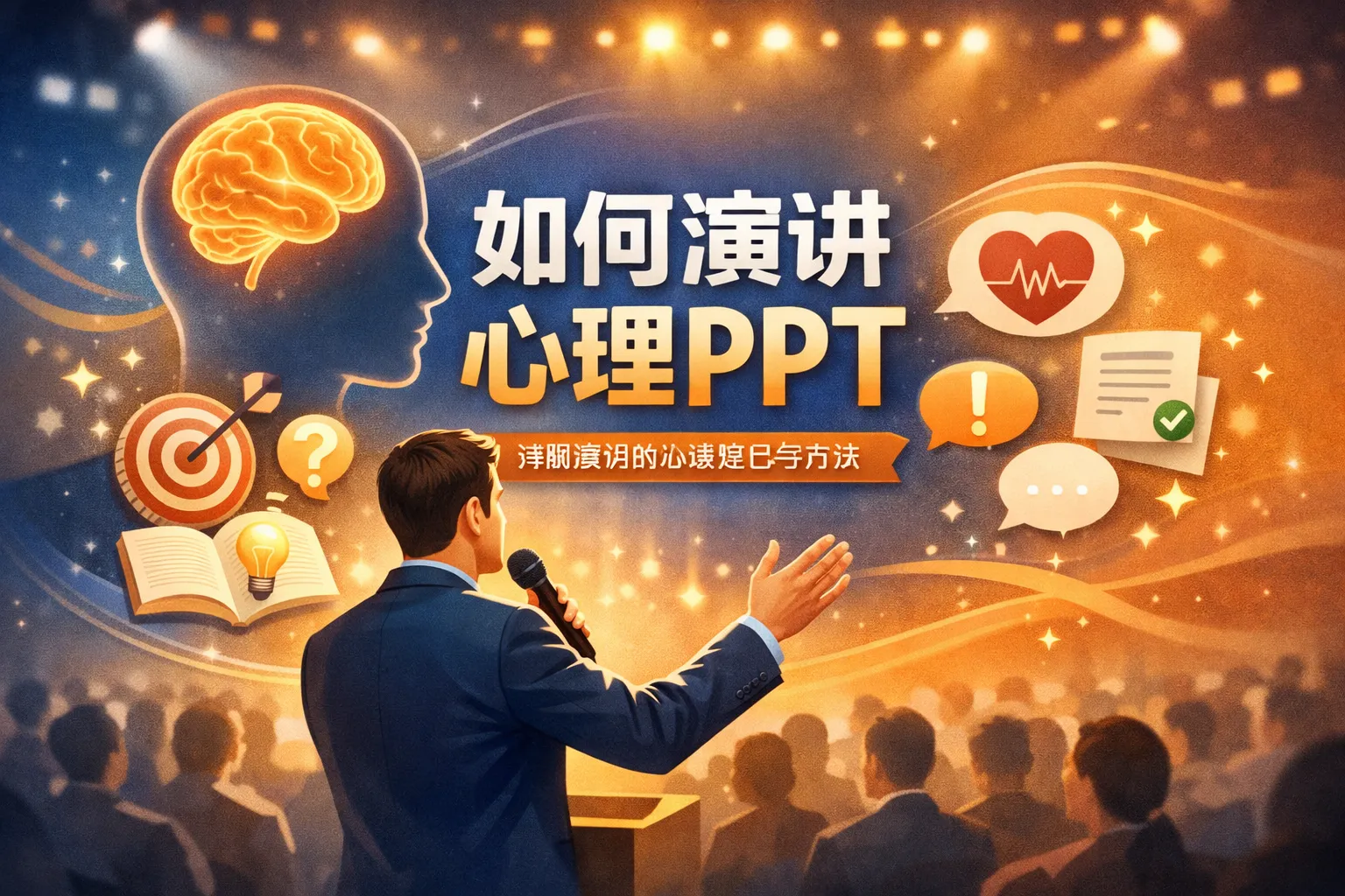 如何演讲心理ppt