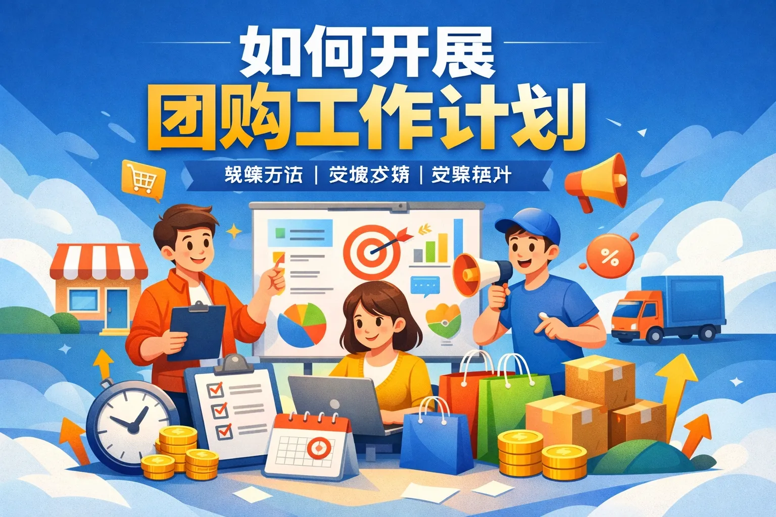 如何开展团购工作计划