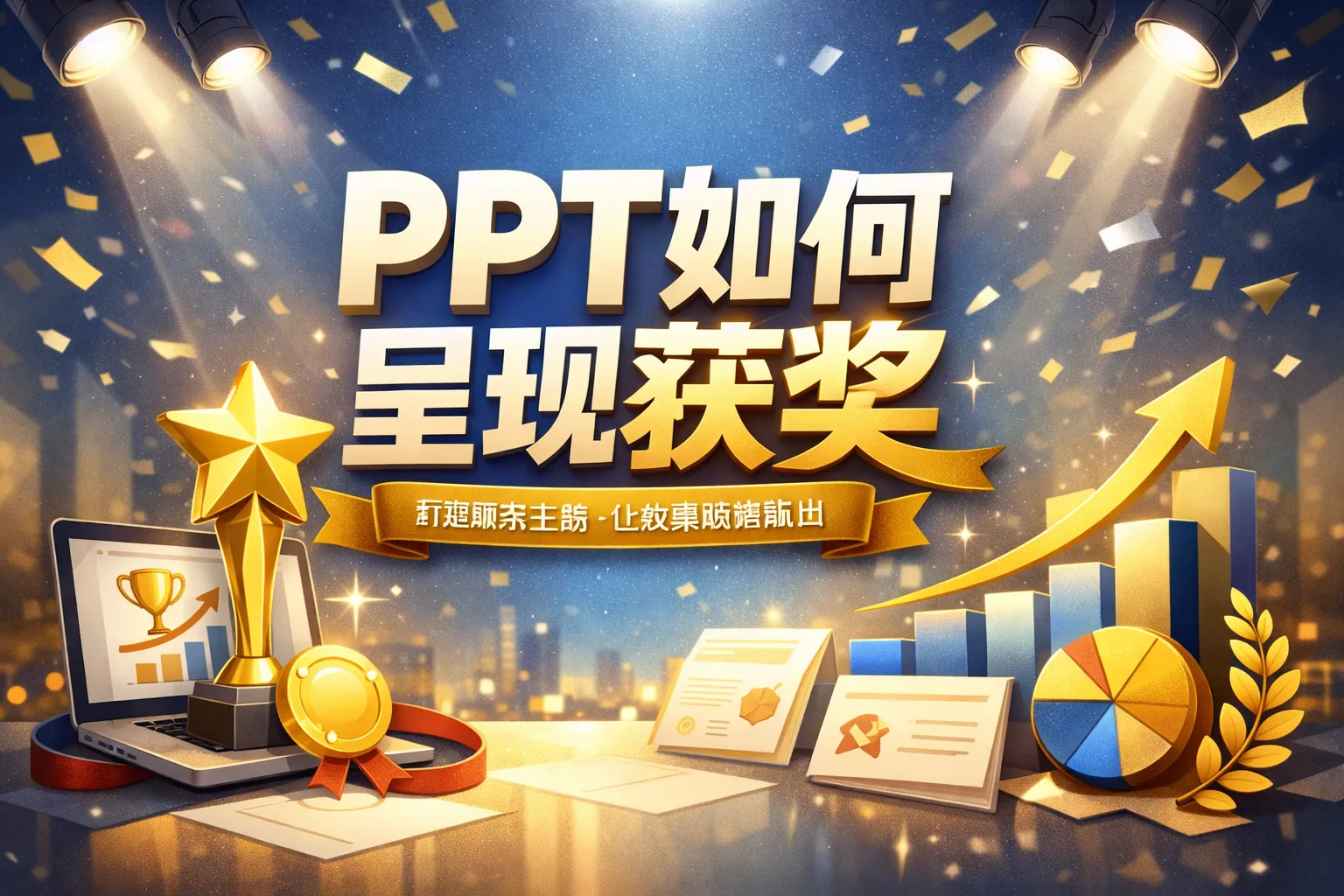 ppt如何呈现获奖