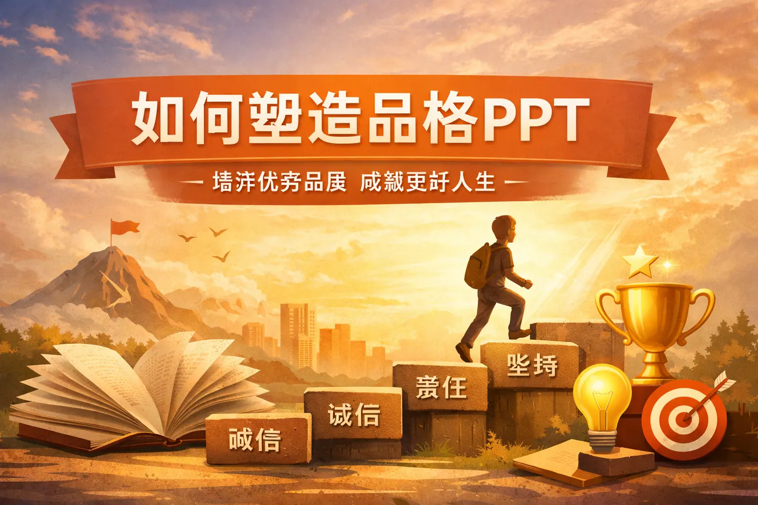 如何塑造品格ppt