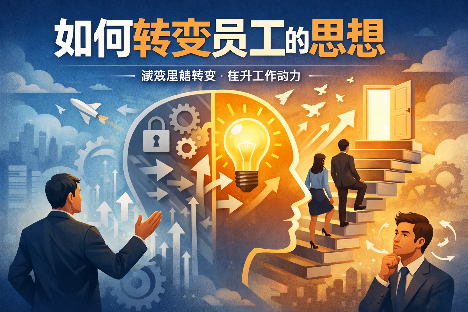 如何转变员工的思想
