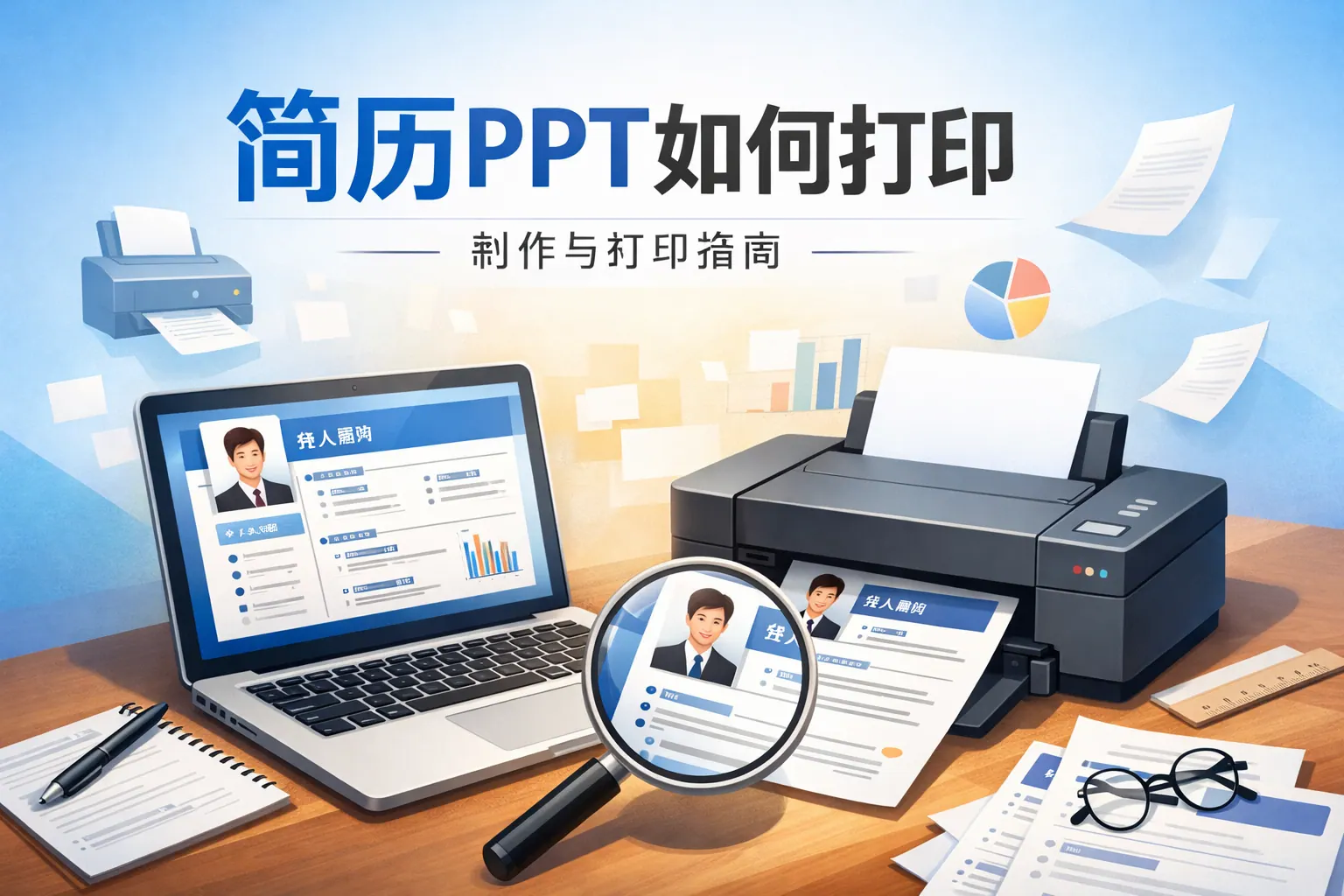 简历ppt如何打印
