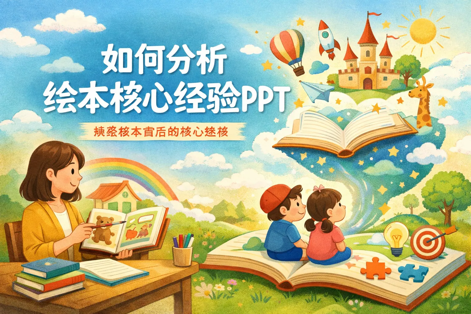 如何分析绘本核心经验ppt