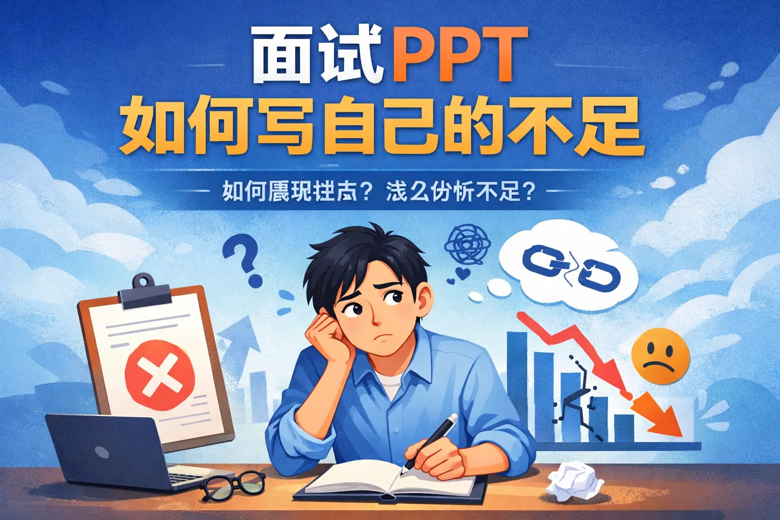 面试ppt如何写自己的不足