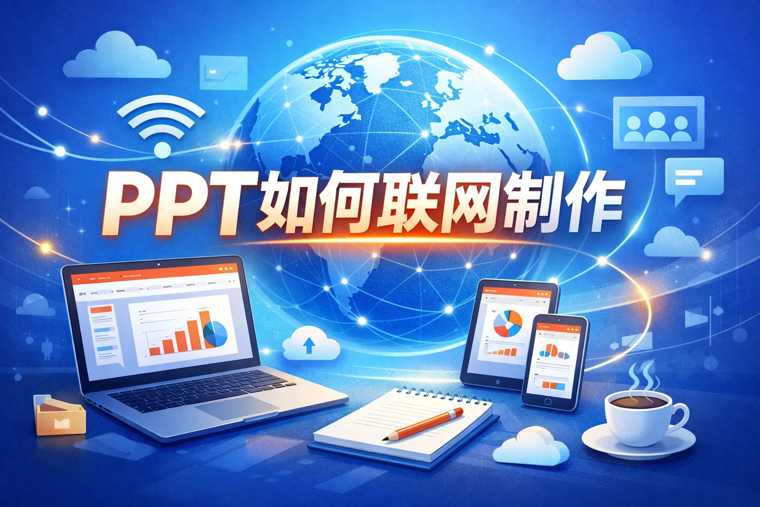 ppt如何联网制作