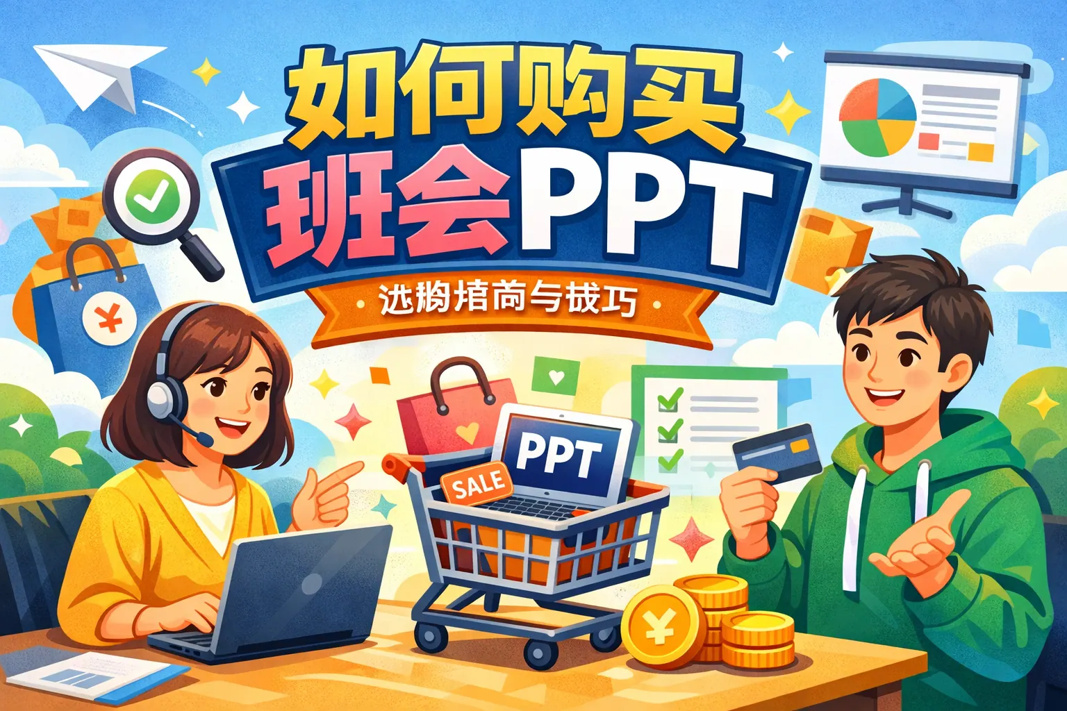 如何购买班会ppt