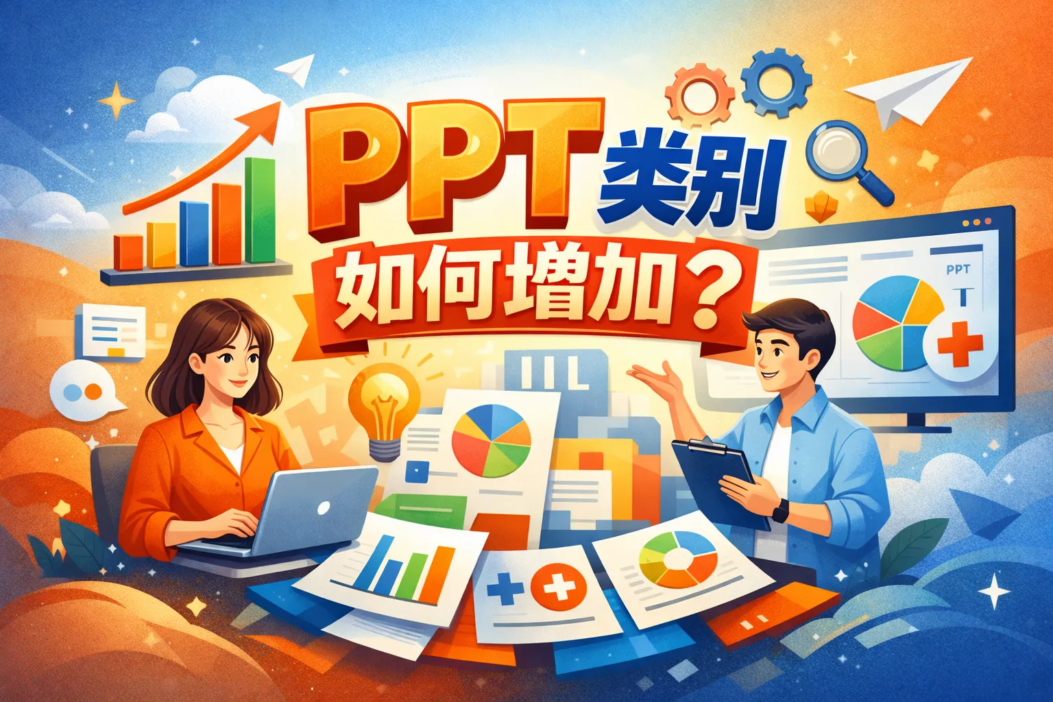 ppt类别如何增加